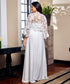 White Satin Dress (Mesh Top Excluded)